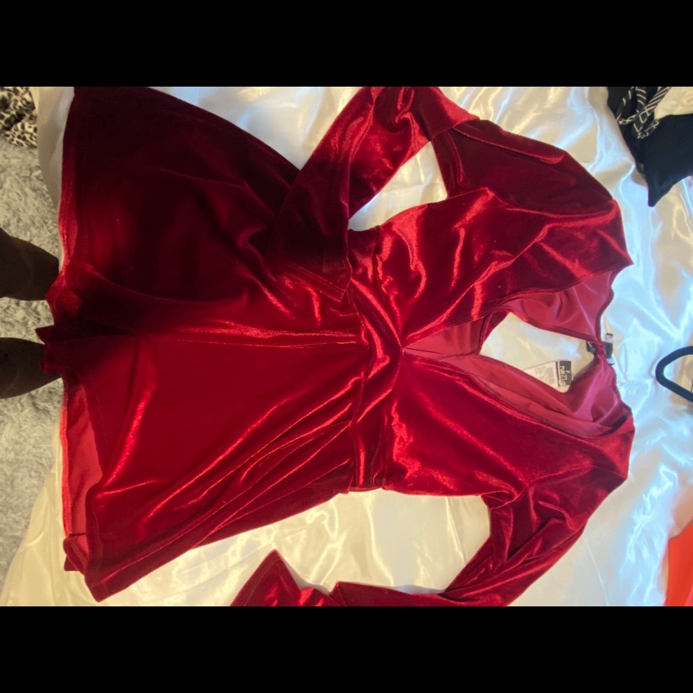 velvet romper